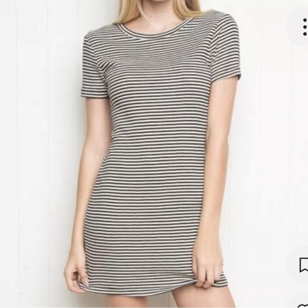 Brandy Melville Striped Mini Dress